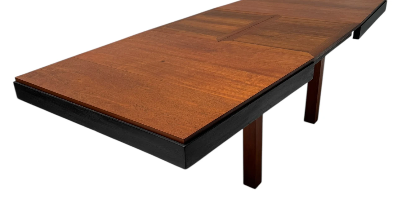 Art Deco Modernist Extending Dining Room Table by Toko v/d Pol Semarang, 1920s